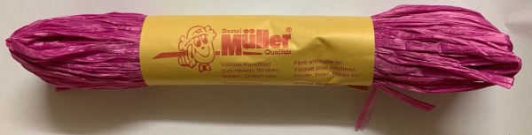 Edelbast glänzend, fuchsia